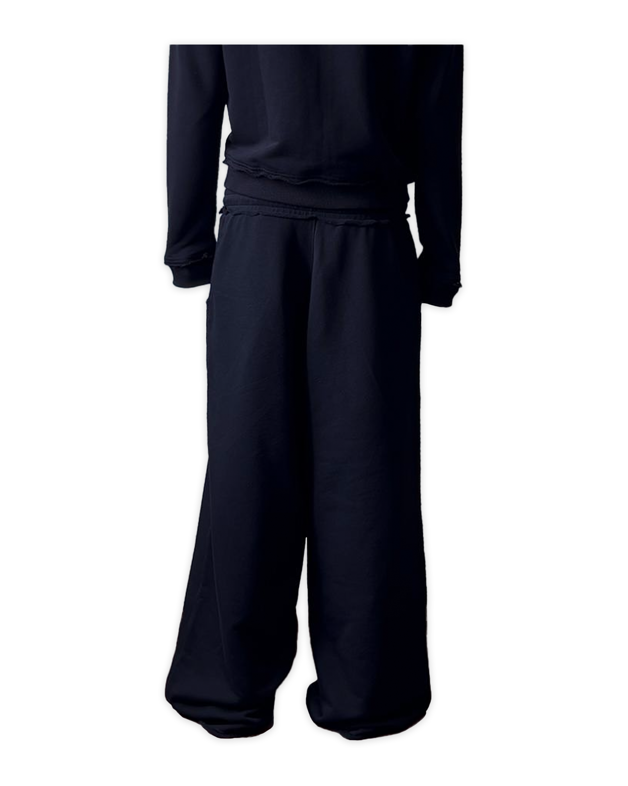 «BASIC» BLACK SWEATPANTS