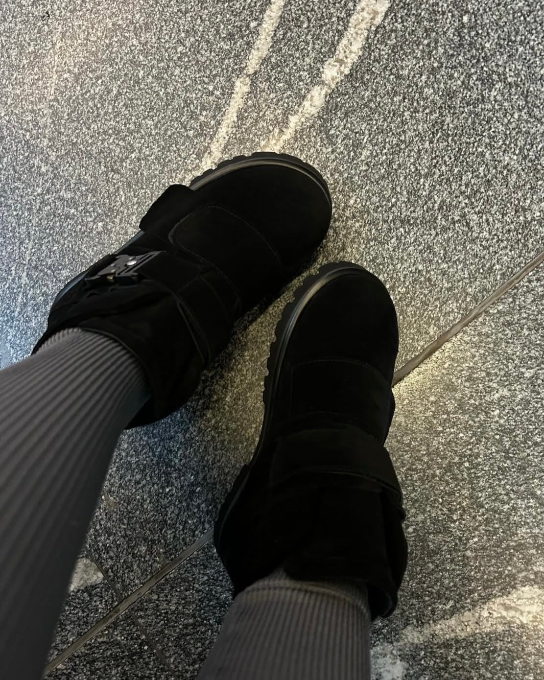 «HARDWARE» BLACK BOOTS