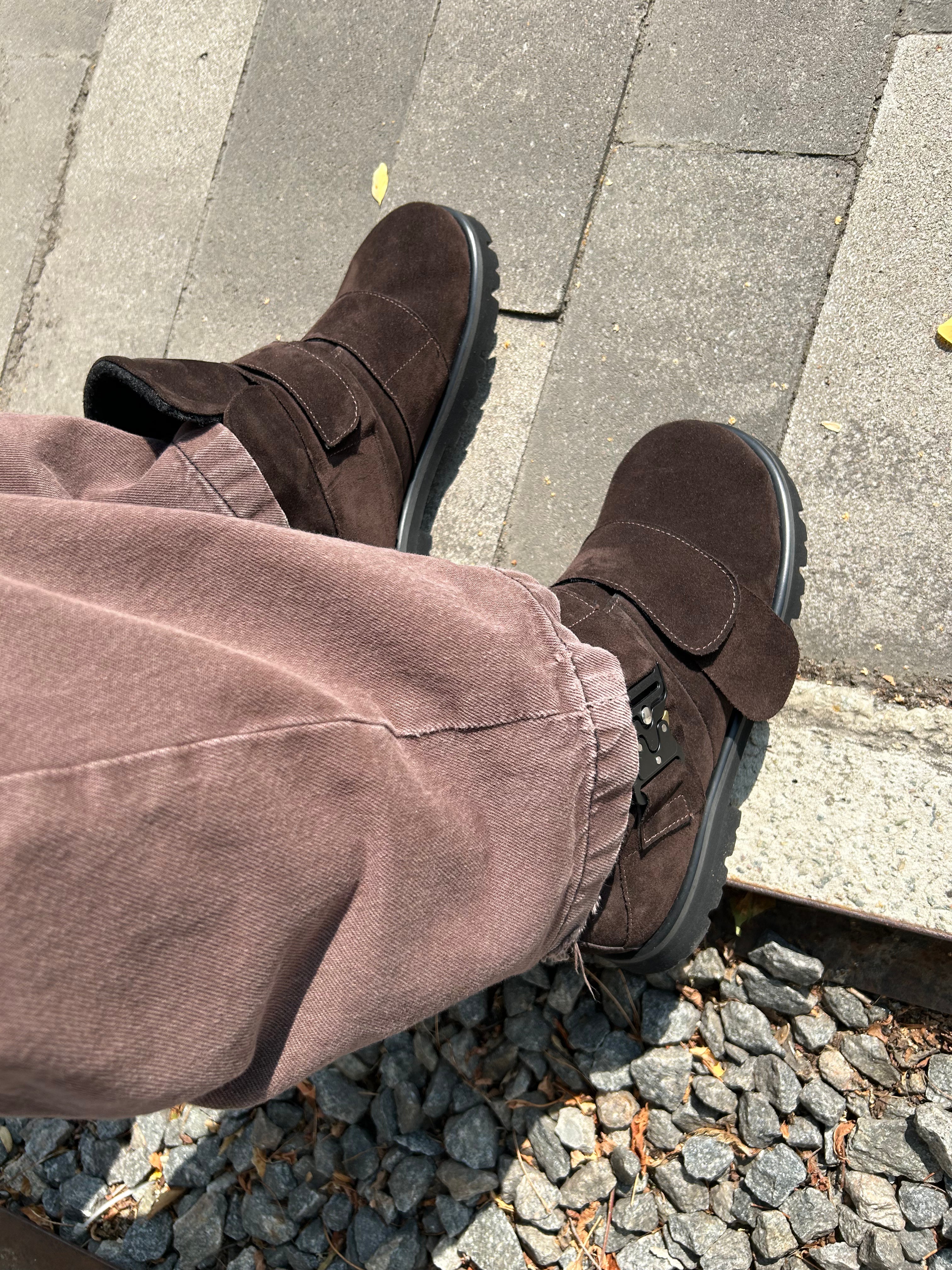 «HARDWARE» BROWN BOOTS