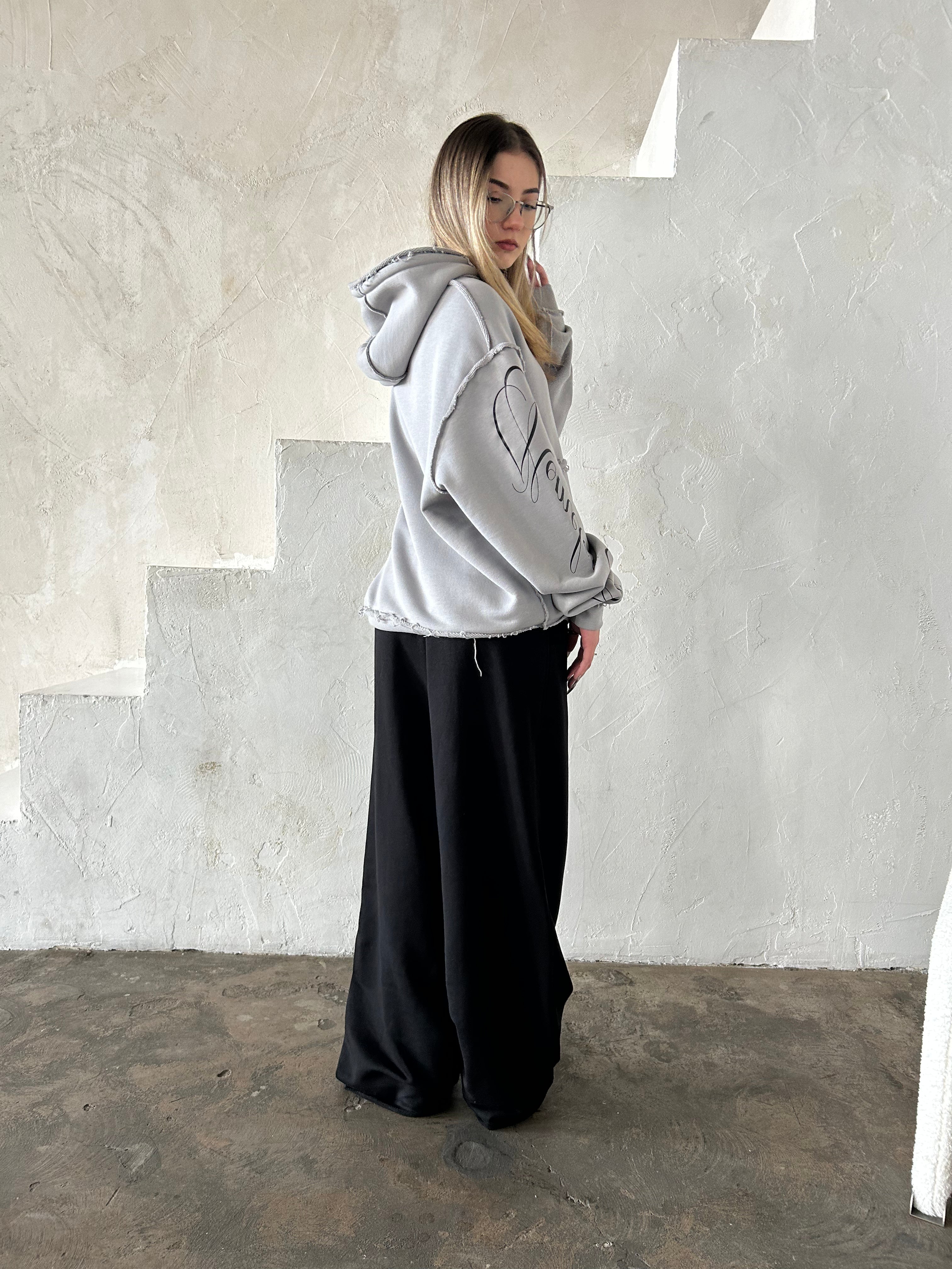 «BASIC» BLACK SWEATPANTS