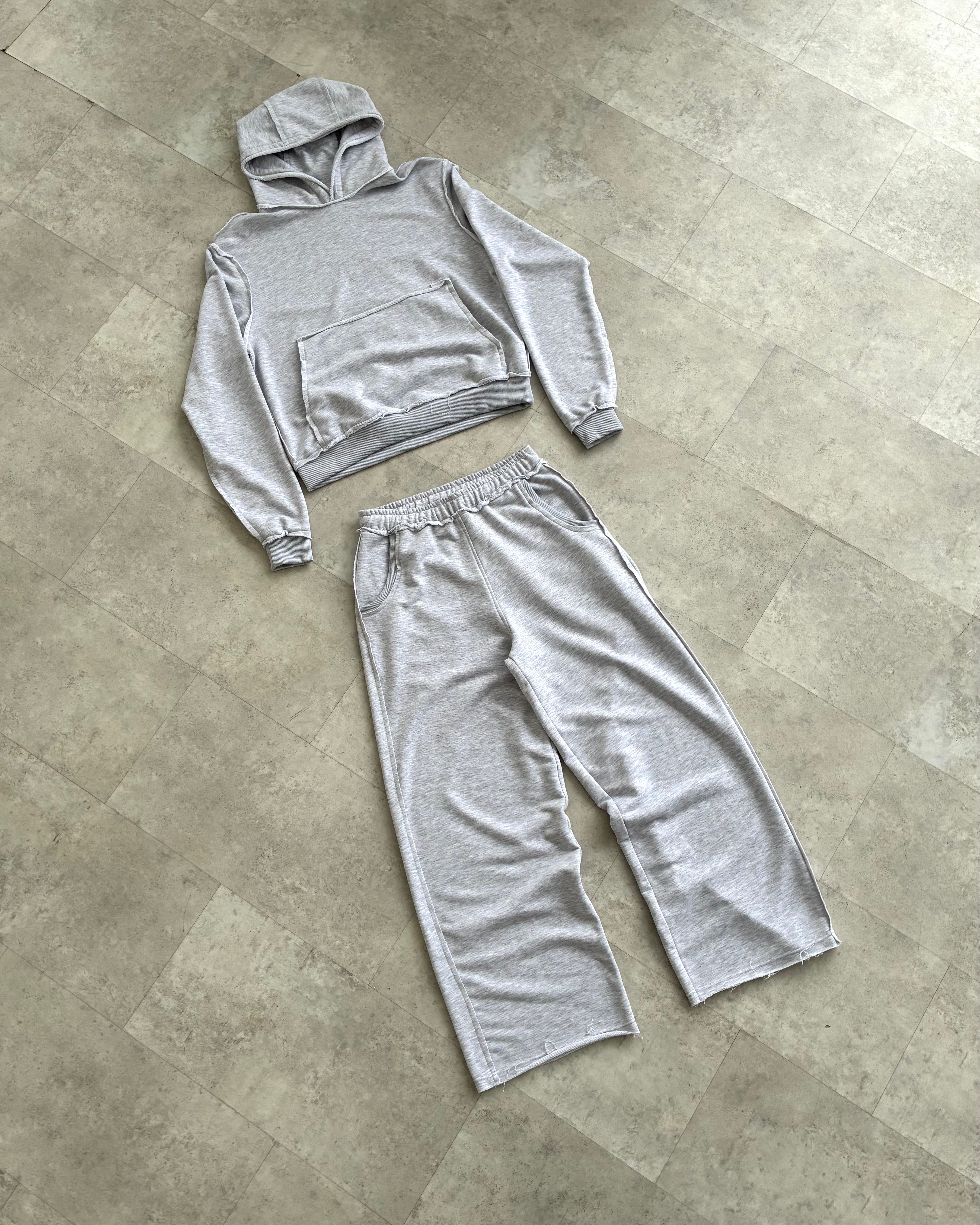 «RAW» АРКТИЧНО-СІРА ХУДІ