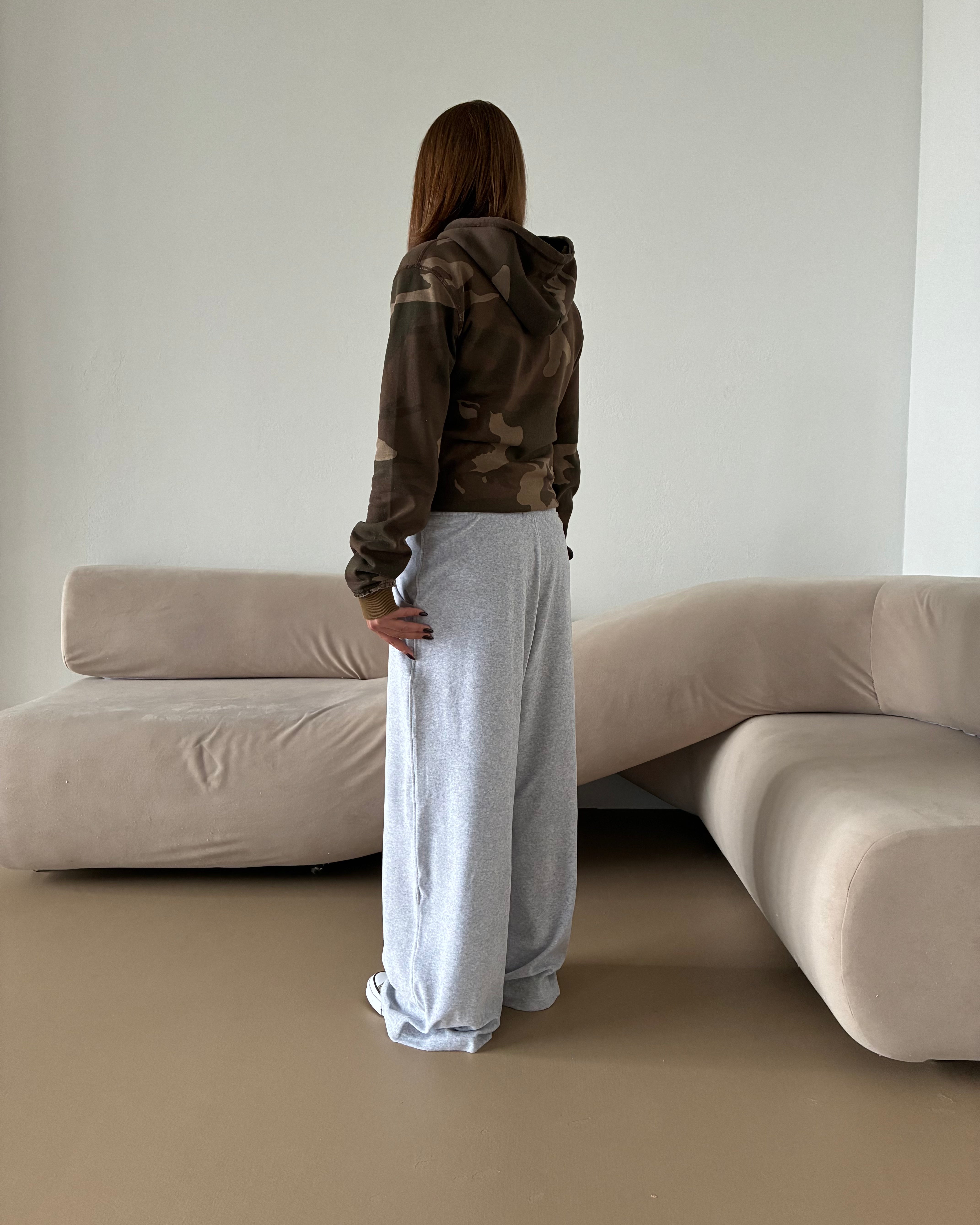 «VELOUR» GREY PANTS