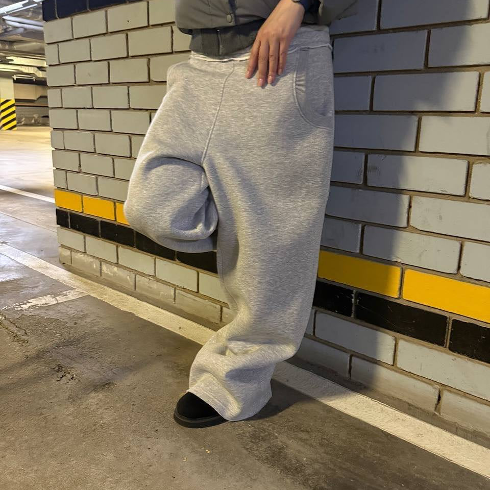 «BASIC» GREY SWEATPANTS