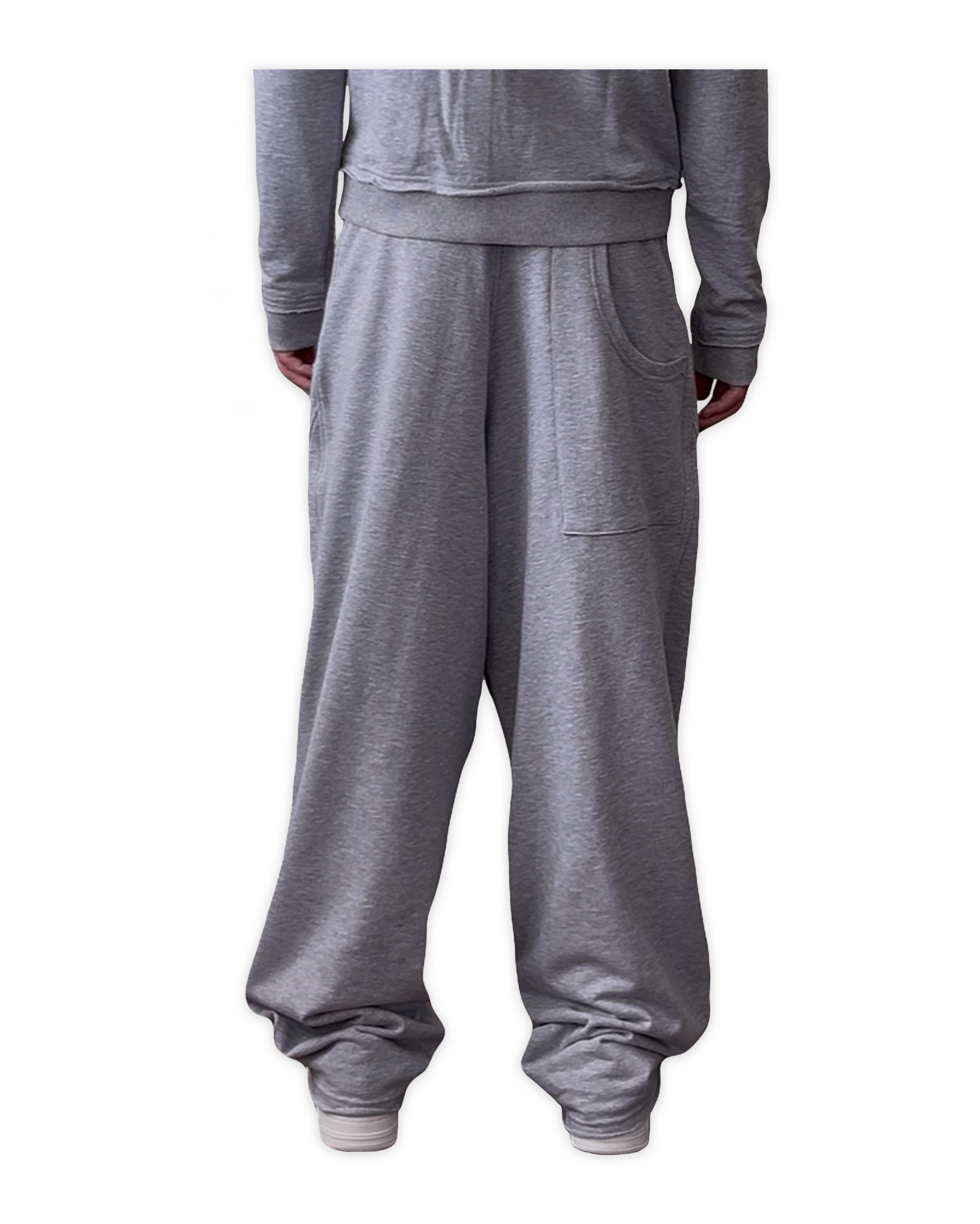 «POCKET» GREY & ASH GREY SWEATPANTS